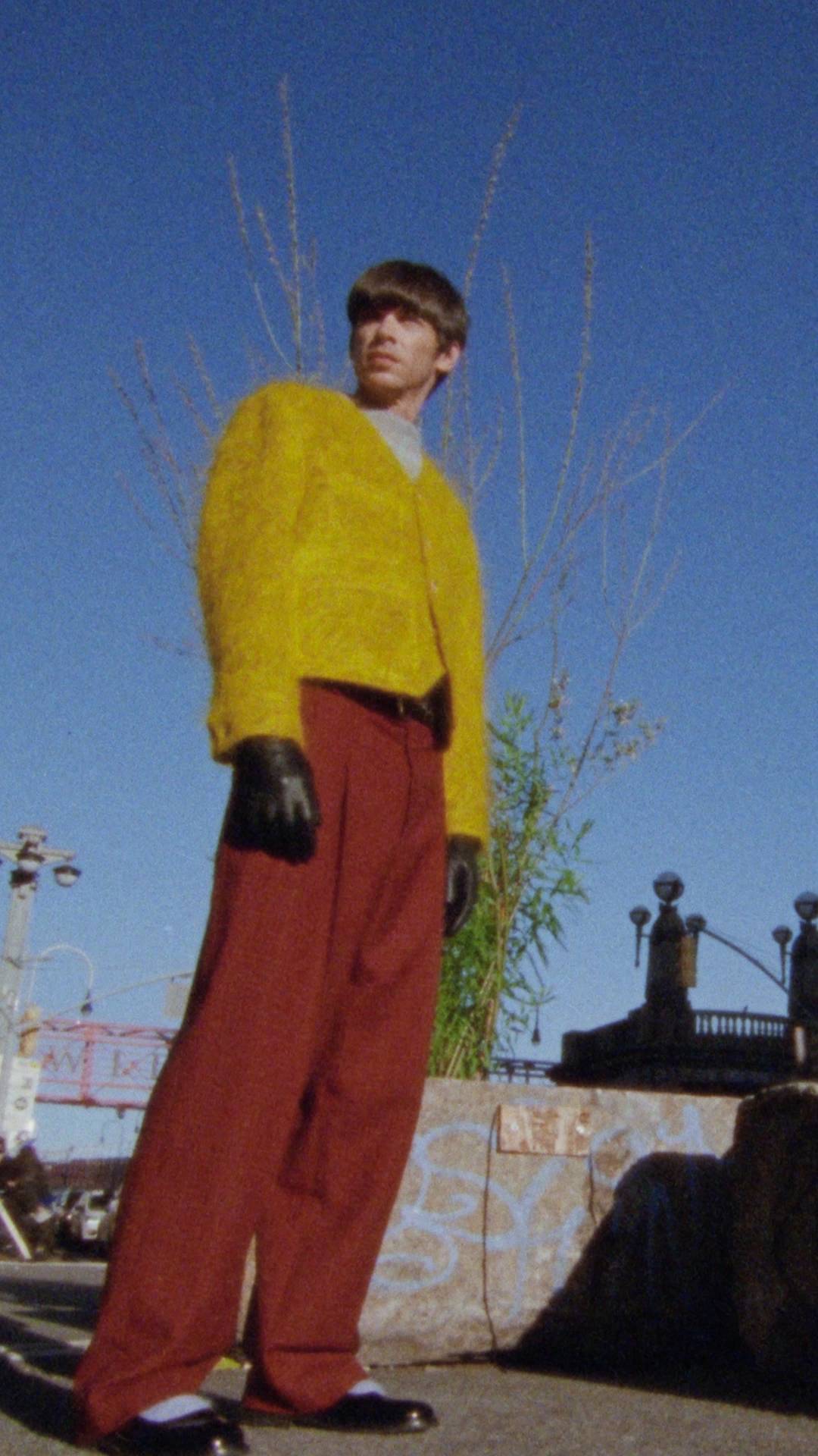 完売品さらふわ 超BIG SILHOUETTE TRICOLORE OUTER さらふわ 超BIG SILHOUETTE TRICOLORE OUTER